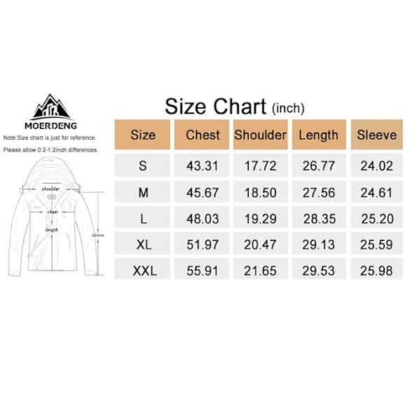 Ski Jacket Warm Winter Snow Coat - Picture 13 of 13